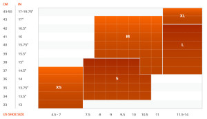 Men socks sizing