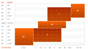 Women's socks sizing